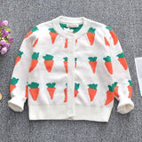 Spring Baby Boys Girls Hollow Out Cardigan Coat Children Clothing Autu