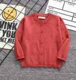 Spring Baby Boys Girls Hollow Out Cardigan Coat Children Clothing Autu