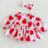 0-3Yrs Infant Baby Rompers Baby Girls Long Sleeve Floral Clothes Rompe