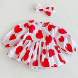 0-3Yrs Infant Baby Rompers Baby Girls Long Sleeve Floral Clothes Rompe