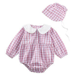 0-3Yrs Infant Baby Rompers Baby Girls Long Sleeve Floral Clothes Rompe