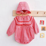 0-3Yrs Infant Baby Rompers Baby Girls Long Sleeve Floral Clothes Rompe