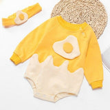 0-3Yrs Infant Baby Rompers Baby Girls Long Sleeve Floral Clothes Rompe