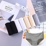 7 Pcs Underwear Women Plus Size Panties Girl Briefs Sexy Lingeries Calcinha Cotton Shorts Underpants Solid Panty Cueca Intimates