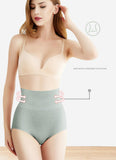 Shapers Women High Waist Body Shaper Slimming Butt Lifter Shapewear Solid Color Underwear Tummy Control Panties