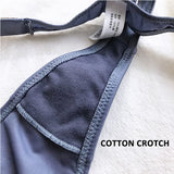 Sexy Women Pantie Crystal Rhinestone Underwear Fitness Gym Thongs Low Rise Fashion Tanga for Female Push Up Lingerie with Letter