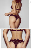 Sexy Lace Thong Panties Female Underwear for Women Seamless Mini G String Hollow Breathable Low Rise Briefs Brazilian Lingerie