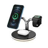 3 in 1 Magnetic Wireless Charger 15W Fast Charging Station for Magsafe iPhone 12 pro Max Chargers for Apple Watch Airpods pro