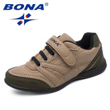 BONA New Classics Style Children Casual Shoes Hook & Loop Boys Shoes Outdoor Walking Jooging Sneakers Comfortable Free Shipping - ENSEIGNE DENIS