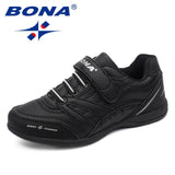 BONA New Classics Style Children Casual Shoes Hook & Loop Boys Shoes Outdoor Walking Jooging Sneakers Comfortable Free Shipping - ENSEIGNE DENIS