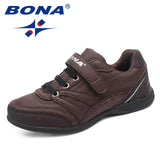 BONA New Classics Style Children Casual Shoes Hook & Loop Boys Shoes Outdoor Walking Jooging Sneakers Comfortable Free Shipping - ENSEIGNE DENIS