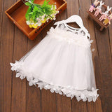 1 Years Birthday Toddler Girl Baptism Dress Solid Costumes Newborn
