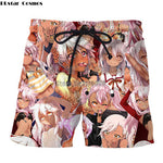 Anime Zero Ram Rem Board Shorts Anime Swimwear Quick Drying Swimsuits Male Anime Beach Boxer Trunks Shorts 3D Printed jogger - ENSEIGNE DENIS