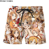 Anime Zero Ram Rem Board Shorts Anime Swimwear Quick Drying Swimsuits Male Anime Beach Boxer Trunks Shorts 3D Printed jogger - ENSEIGNE DENIS