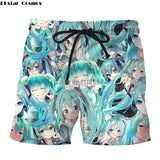 Anime Zero Ram Rem Board Shorts Anime Swimwear Quick Drying Swimsuits Male Anime Beach Boxer Trunks Shorts 3D Printed jogger - ENSEIGNE DENIS