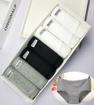 7 Pcs Underwear Women Plus Size Panties Girl Briefs Sexy Lingeries Calcinha Cotton Shorts Underpants Solid Panty Cueca Intimates