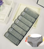 7 Pcs Underwear Women Plus Size Panties Girl Briefs Sexy Lingeries Calcinha Cotton Shorts Underpants Solid Panty Cueca Intimates