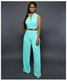 Women v-neck wide leg pants rompers women jumpsuit sexy jumpsuits for women 2018 women's jumpsuits plus size