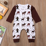 Cartoon Horse Newborn Infant Kids Baby Girl Boy Outfits Romper