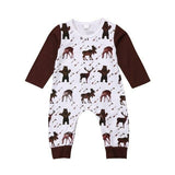 Cartoon Horse Newborn Infant Kids Baby Girl Boy Outfits Romper