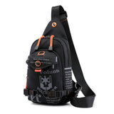 High Quality Nylon Men Chest Bag Rucksack Knapsack Brand Famous Travel Casual Male One Shoulder Bags Sling Backpack Daypack - ENSEIGNE DENIS