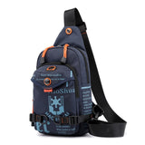 High Quality Nylon Men Chest Bag Rucksack Knapsack Brand Famous Travel Casual Male One Shoulder Bags Sling Backpack Daypack - ENSEIGNE DENIS