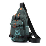 High Quality Nylon Men Chest Bag Rucksack Knapsack Brand Famous Travel Casual Male One Shoulder Bags Sling Backpack Daypack - ENSEIGNE DENIS