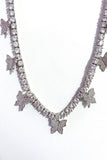 So Icy Butterfly Choker