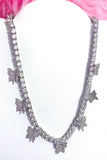 So Icy Butterfly Choker