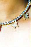 So Icy Butterfly Choker