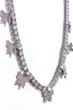 So Icy Butterfly Choker