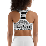 Boho, Tribal Sports Bra