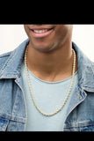 Unisex Rope Chain Gold