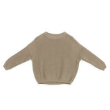 1 5Yrs Winter Kids Girls Fleece knitted Pullover Sweaters Cotton Autmn