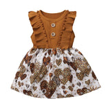 0 3T Baby Girl Dress Toddler Girl Dresses Long Sleeve Infant Corduroy