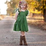 0 3T Baby Girl Dress Toddler Girl Dresses Long Sleeve Infant Corduroy